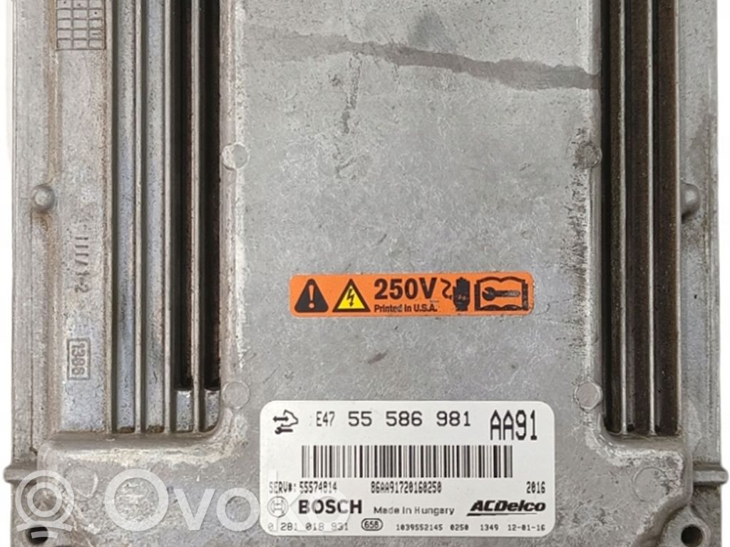 Opel Insignia A Engine control unit/module 