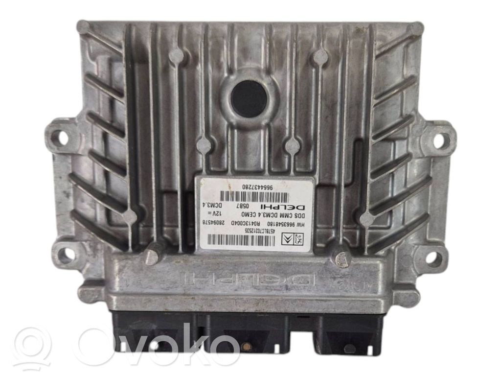 Peugeot 307 Engine control unit/module 