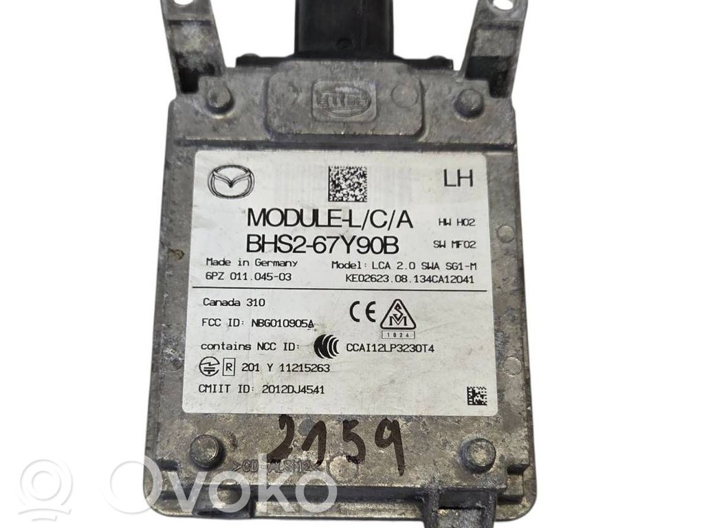 Mazda 3 II Blind spot module 