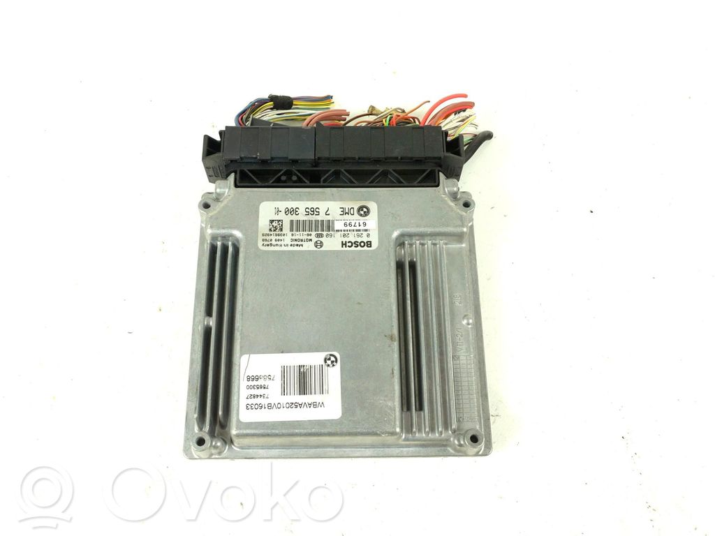 BMW 3 E90 E91 Galios (ECU) modulis 