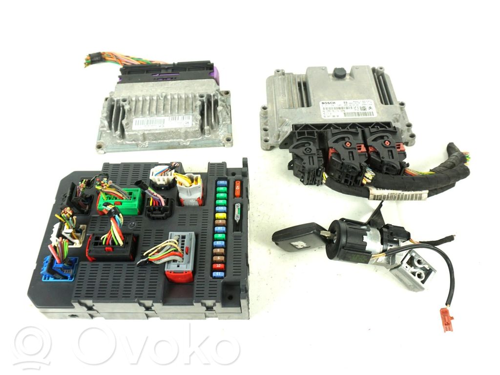 Engine control unit/module ECU   0261201505,0261201505,9664738680,9663798480,9664738680,BSI,P0800,S126024101C,SW9661983980,VTI