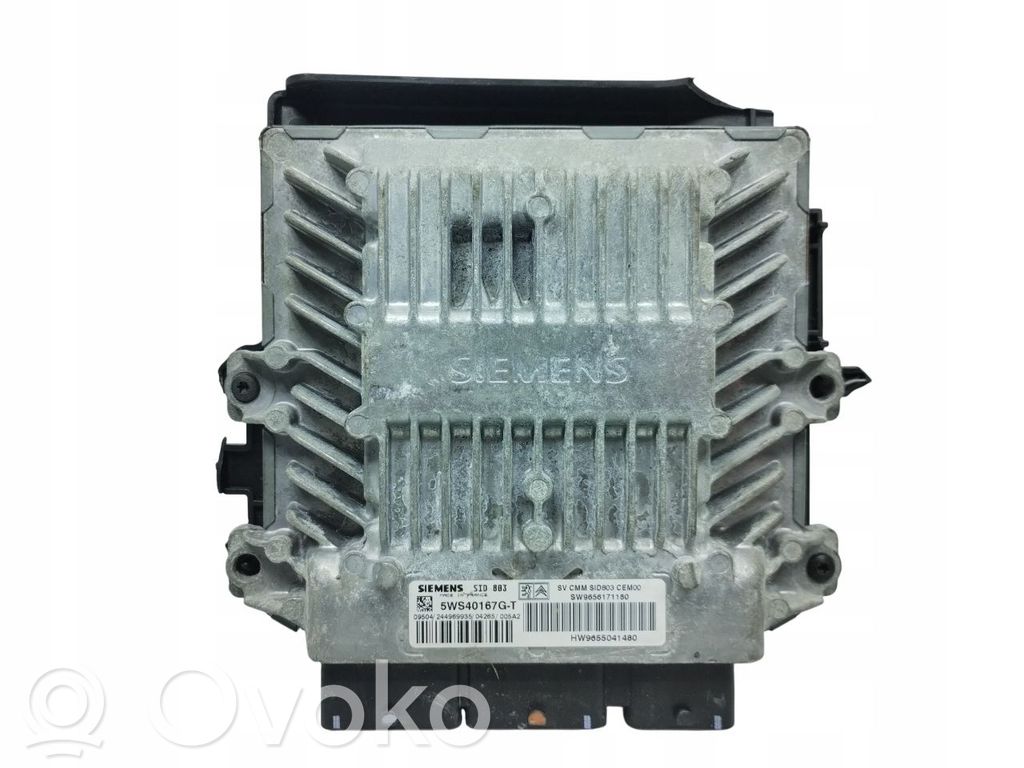 Peugeot 407 Engine control unit/module 