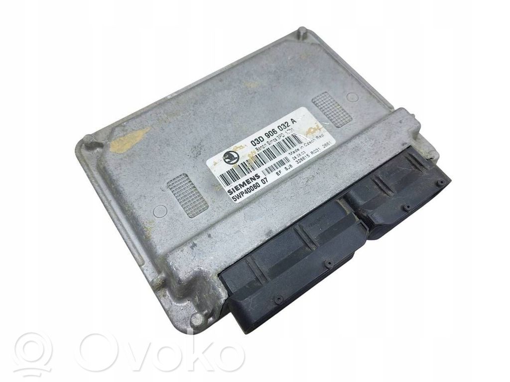 Skoda Fabia Mk1 (6Y) Unitate/modul de control motor 