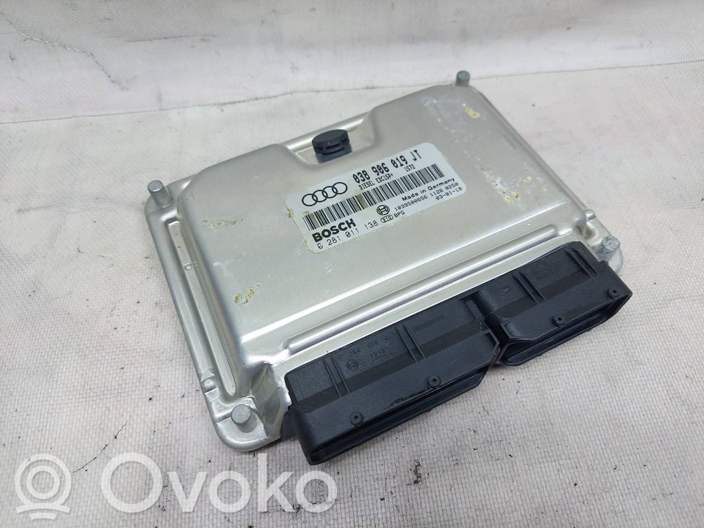 Engine control unit/module   038906019JT,0281011138