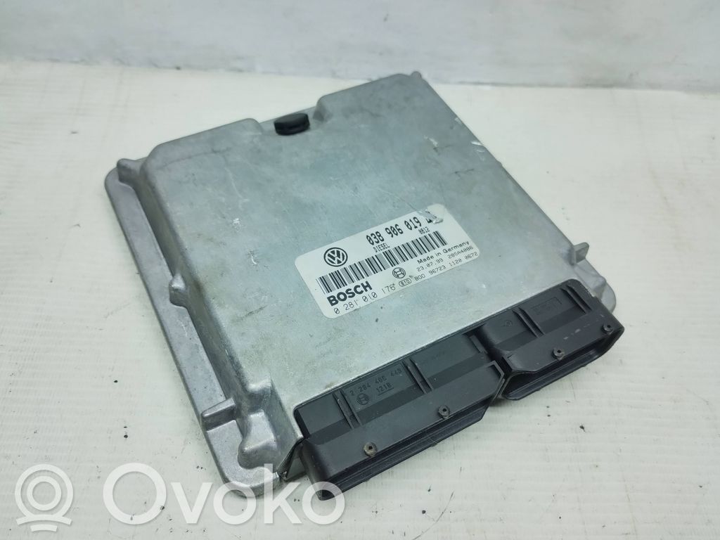 Engine control unit/module   038906019L,0281010176