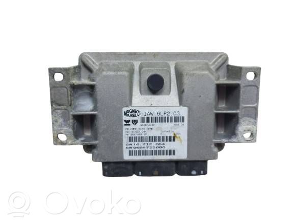 Peugeot 206 Engine control unit/module 