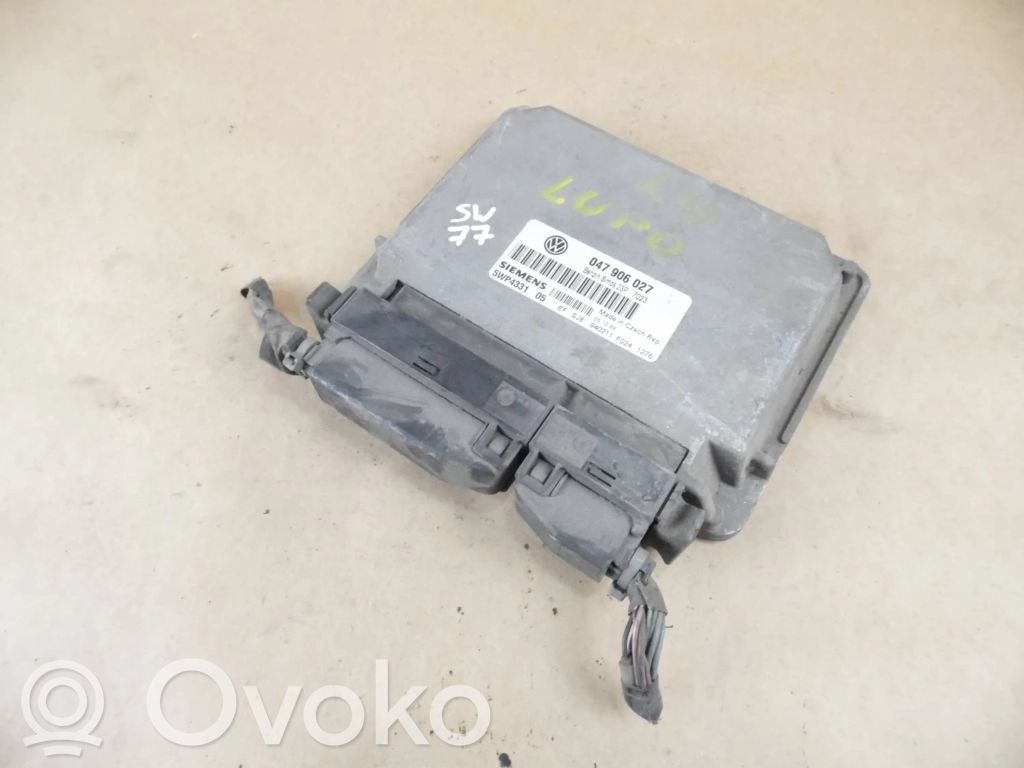 Engine control unit/module   047906027,5WP433105,5WP4331