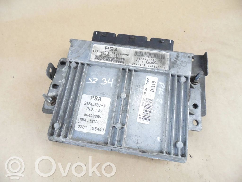 Citroen Xsara Picasso Engine control unit/module 