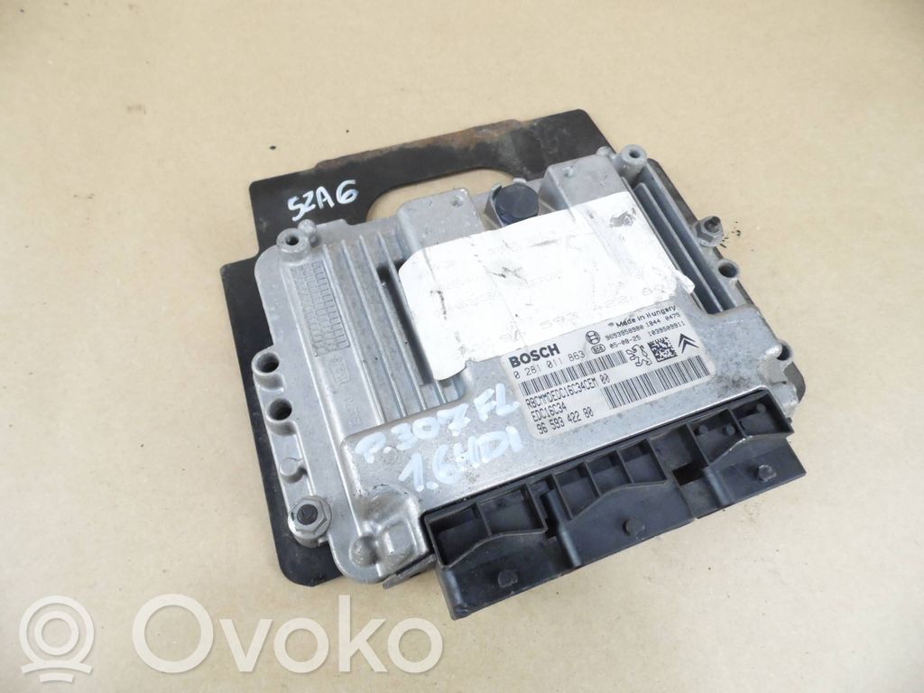 Peugeot 307 Engine control unit/module 