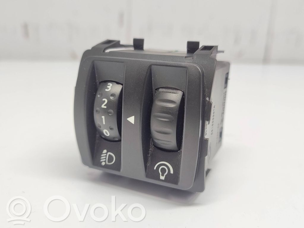 Renault Clio IV Headlight level height control switch 