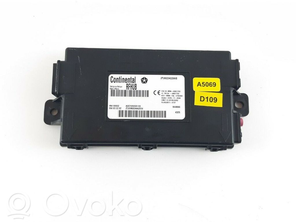 Dodge Challenger Keyless (KESSY) go control unit/module 