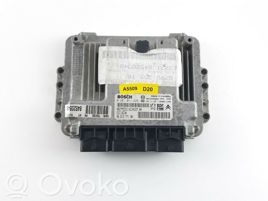 Citroen C4 I Picasso Engine control unit/module 