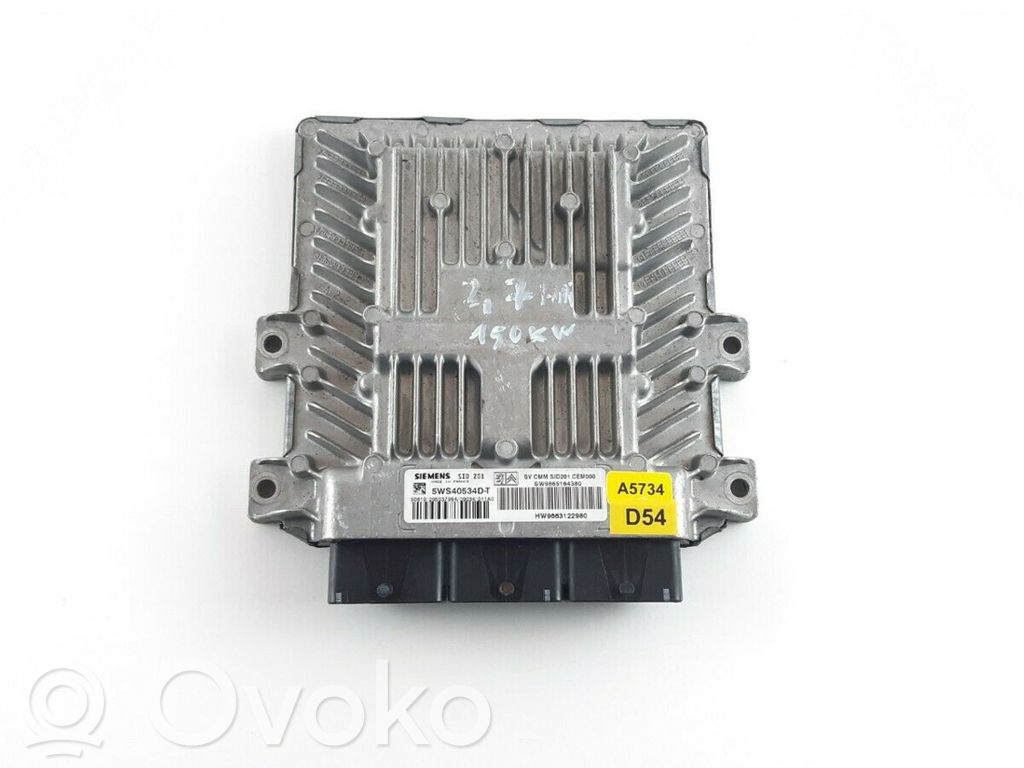Citroen C5 Engine control unit/module 