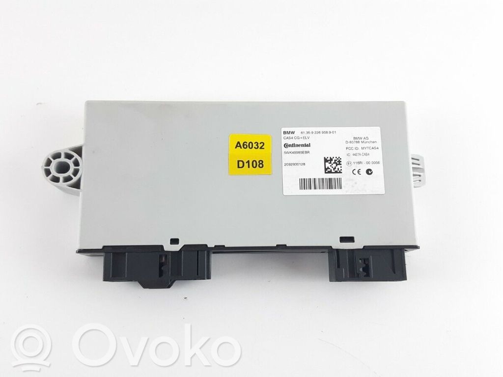 BMW 5 GT F07 CAS control unit/module 