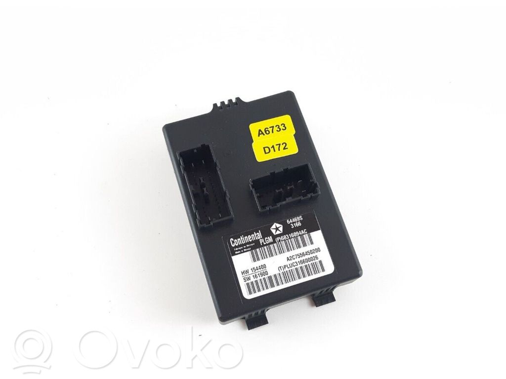 Chrysler Pacifica Tailgate/trunk control unit/module 