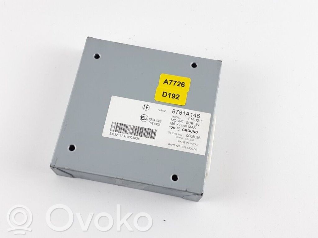 Mitsubishi Outlander Camera control unit module 