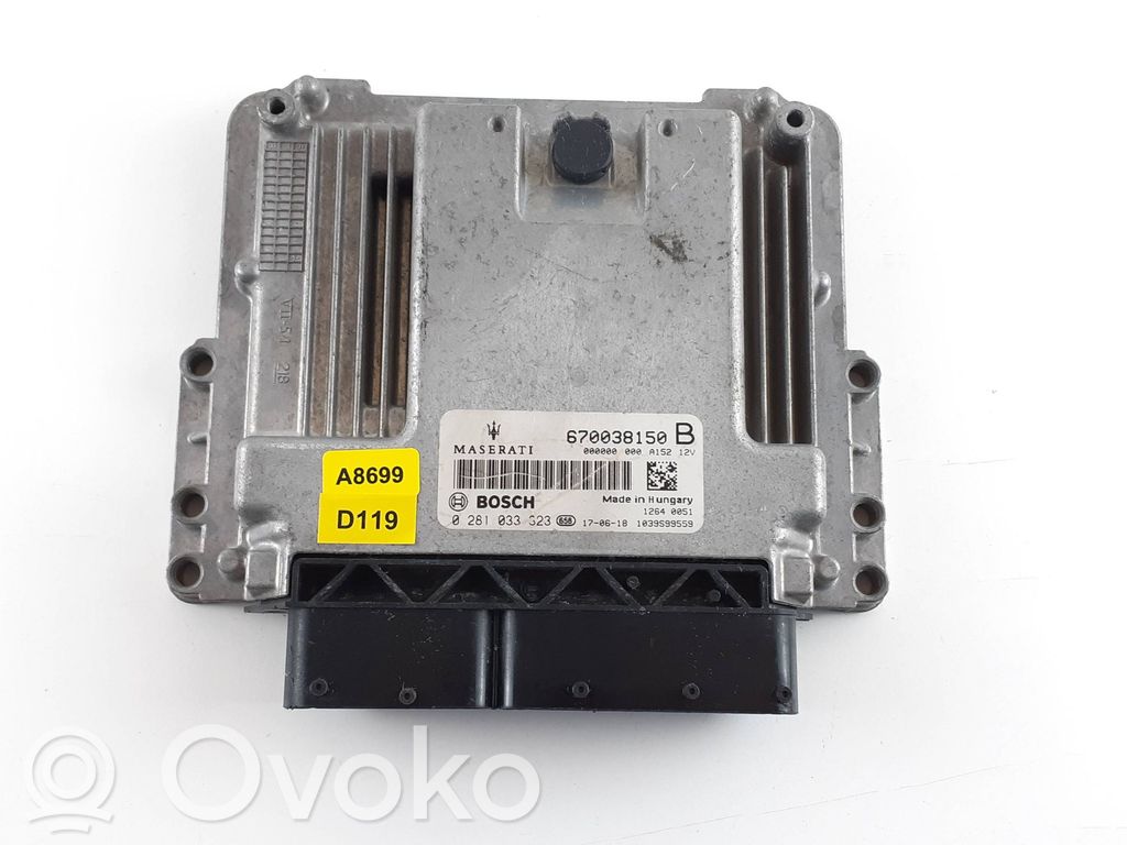 Maserati Quattroporte Engine control unit/module 