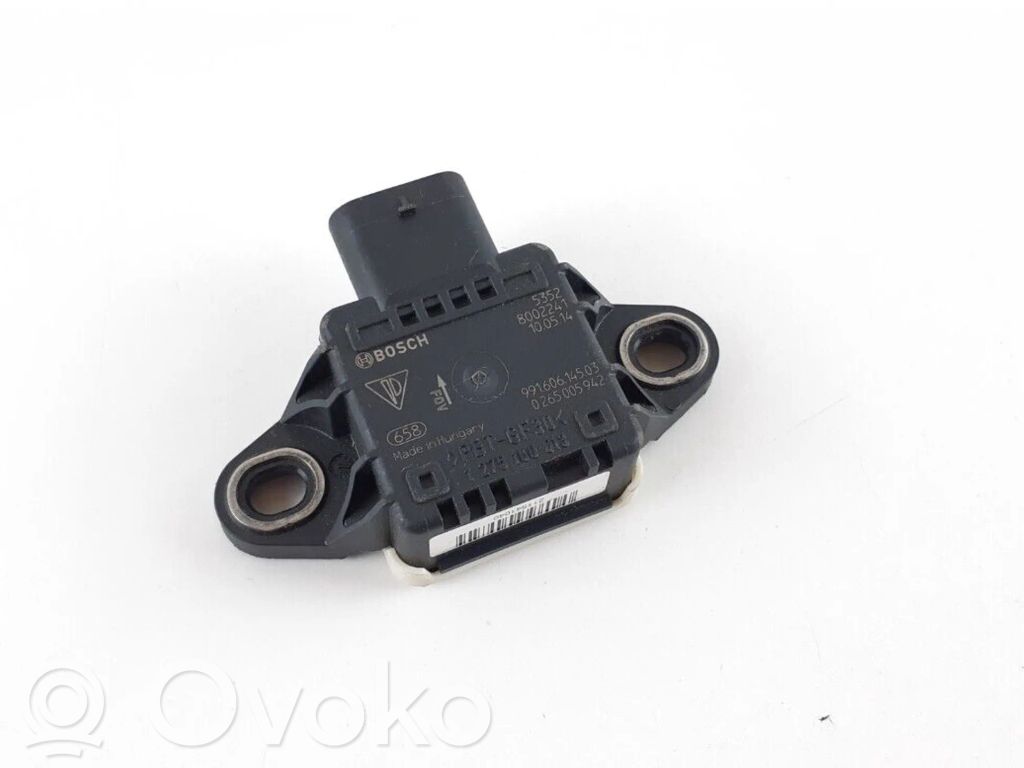 Porsche 911 991 Sensor ESP de aceleración de frecuencia del intermitente 