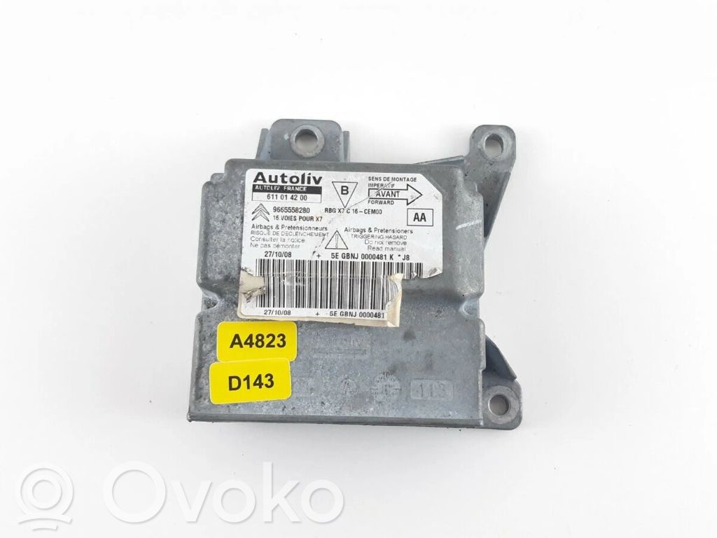 Citroen C5 Airbag control unit/module 