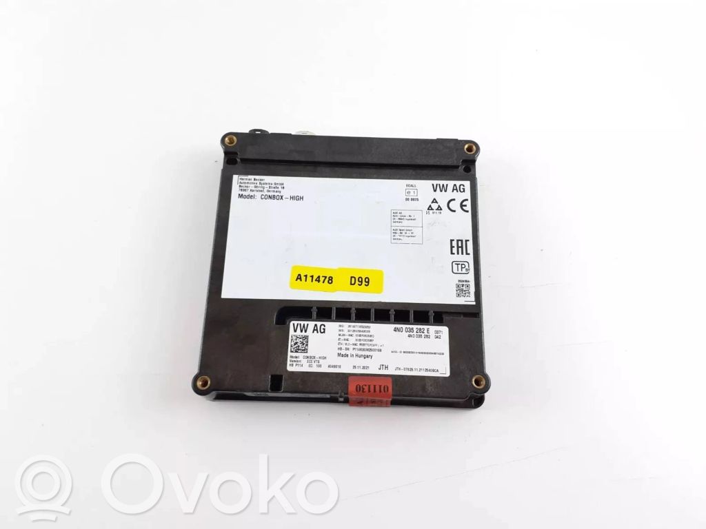 Audi A4 S4 B9 8W Module, interrupteur de contrôle SOS 