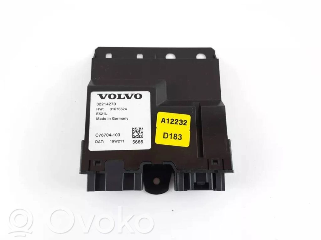 Volvo XC60 Tailgate/trunk control unit/module 