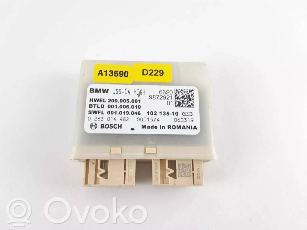 BMW 3 G20 G21 Pysäköintitutkan (PCD) ohjainlaite/moduuli 
