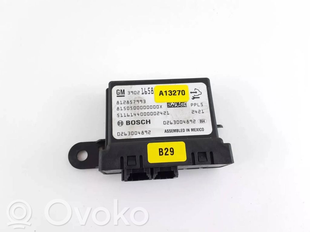Opel Corsa E Parkavimo (PDC) daviklių valdymo blokas 
