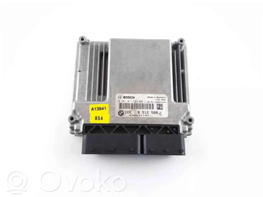 BMW 1 E81 E87 Variklio valdymo blokas 