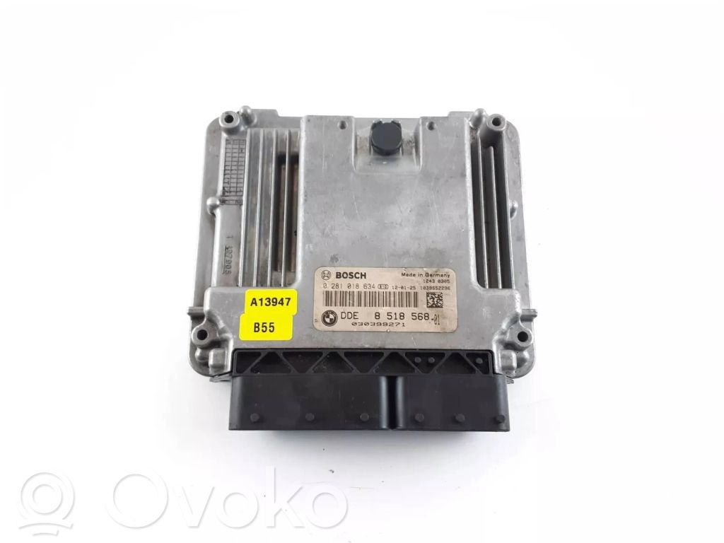 BMW 5 F10 F11 Variklio valdymo blokas 
