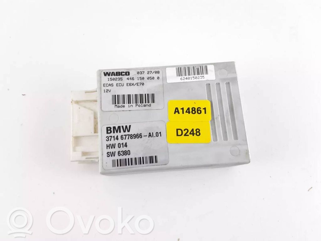 BMW X5 E70 Piekares vadības bloks 