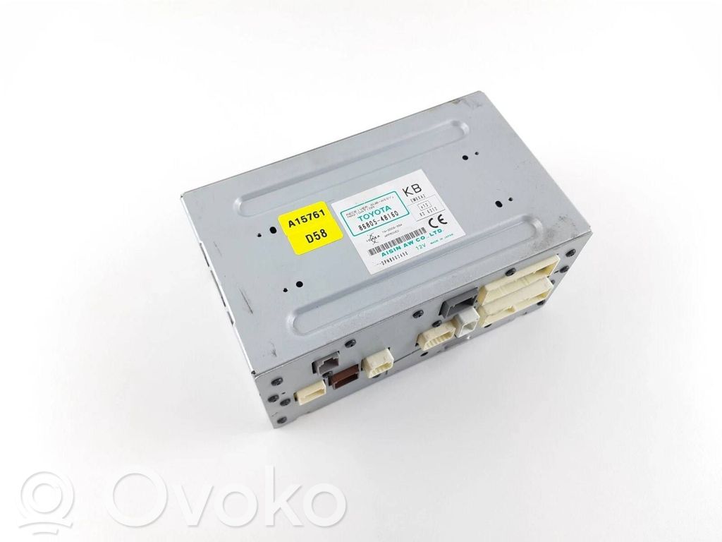 Lexus CT 200H GPS navigation control unit/module 