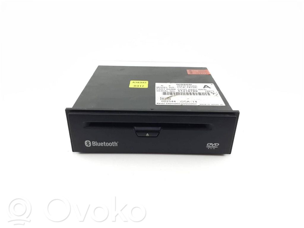 Nissan Navara D40 Zmieniarka płyt CD/DVD 