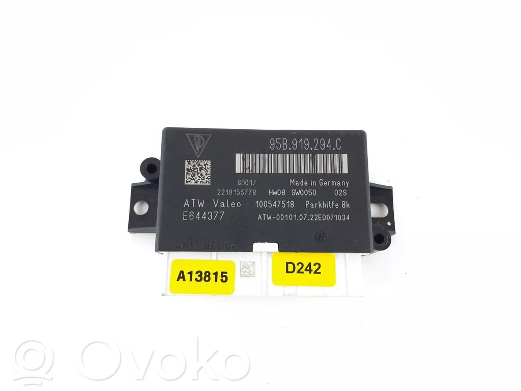 Porsche Macan (95B) Parking PDC control unit/module 