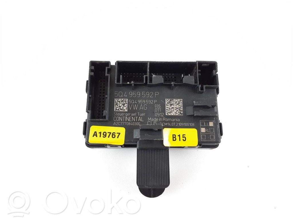 Audi A1 Door control unit/module 