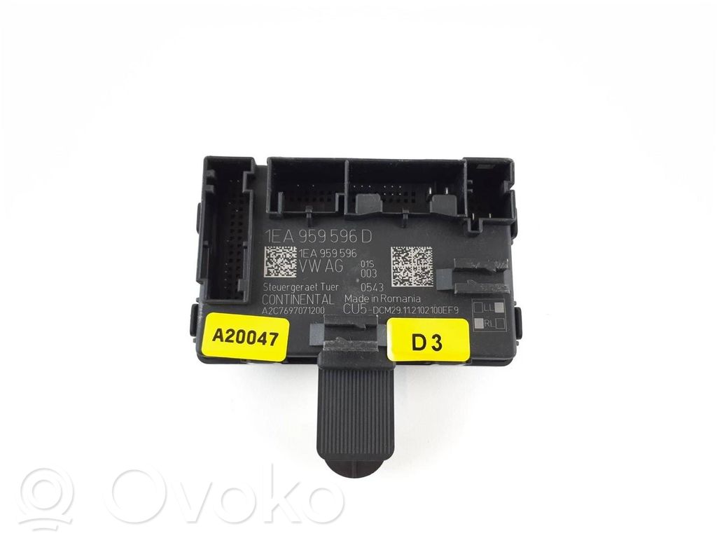 Volkswagen ID.4 Unité de commande module de porte 