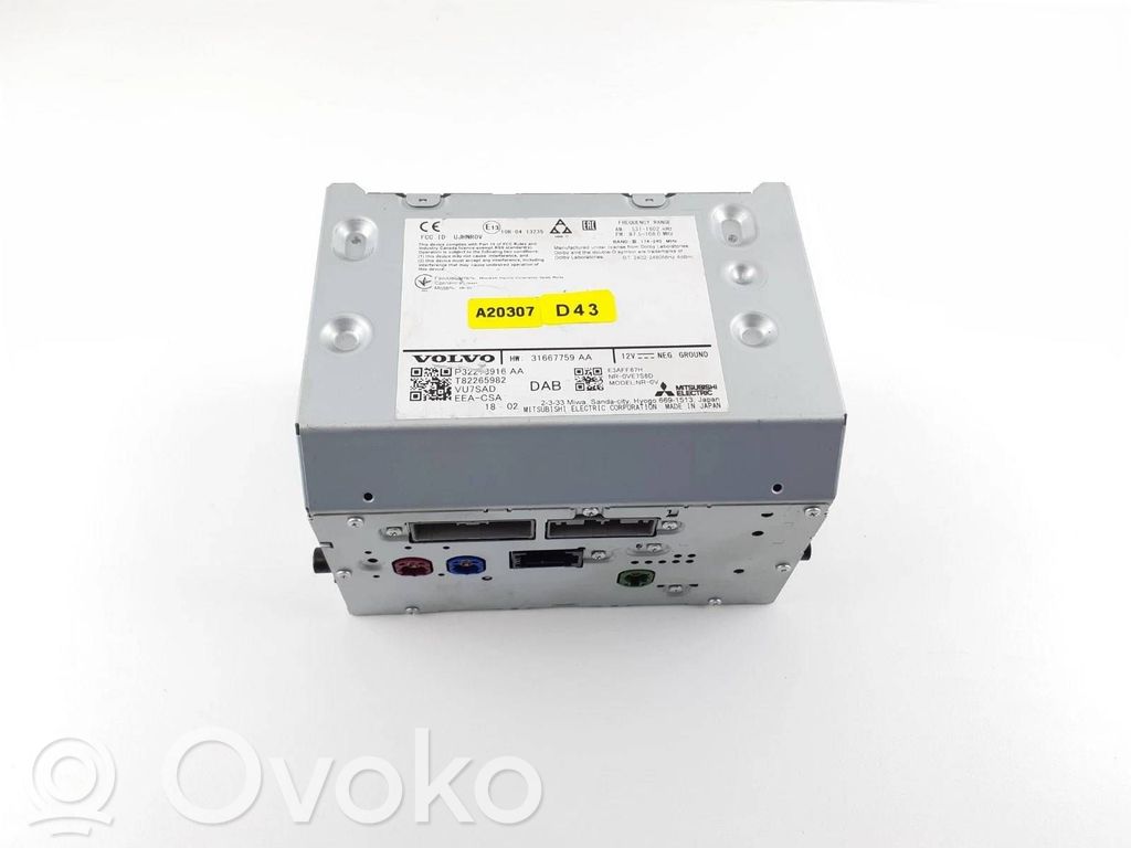 Volvo XC90 Radio/CD/DVD/GPS head unit 