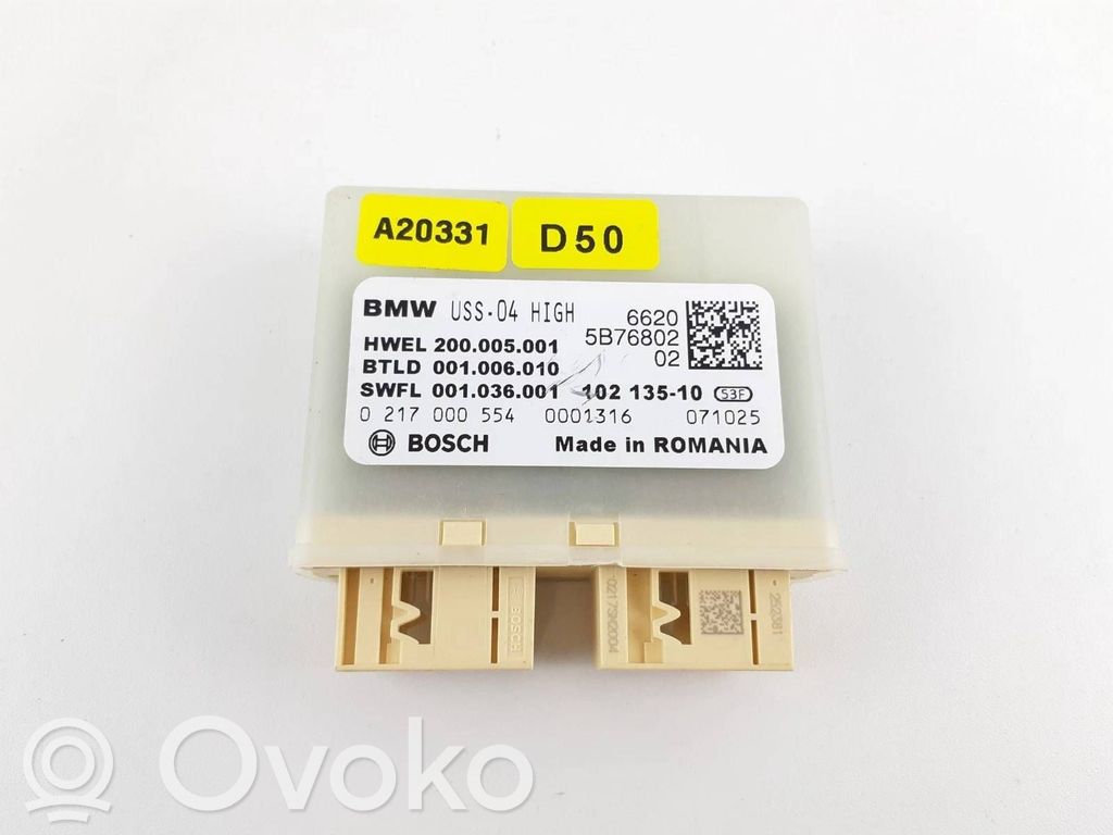 Parking PDC control unit/module   5B76802,66205B76802,0217000554,0001316