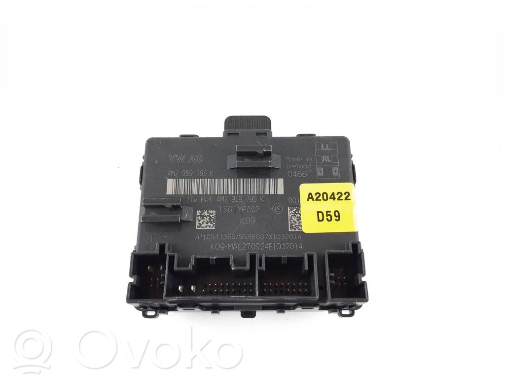 Audi Q7 4M Unité de commande module de porte 