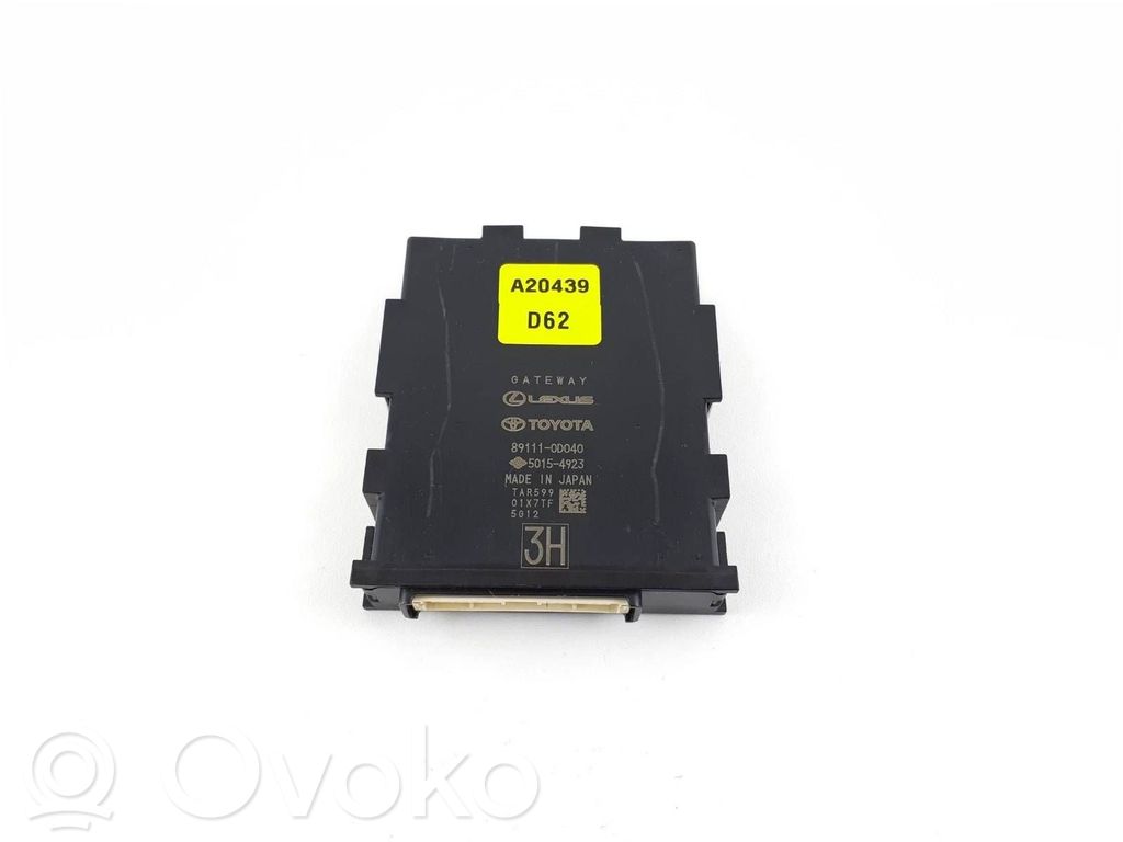 Toyota Yaris Cross Gateway valdymo modulis 