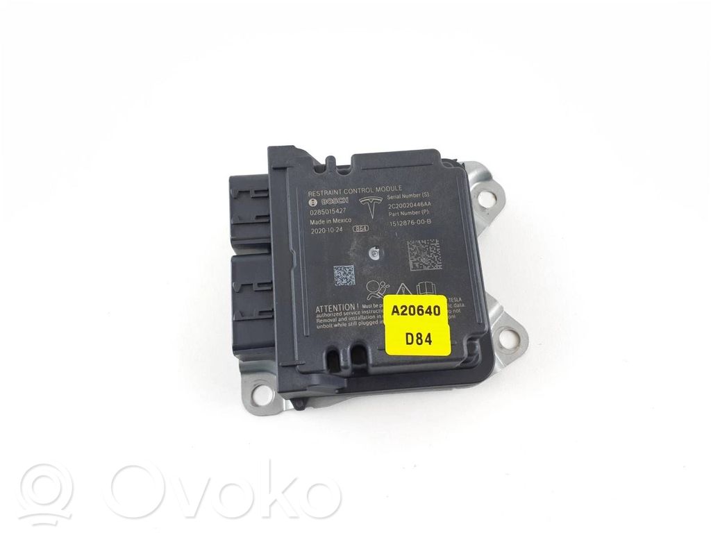 Tesla Model 3 Airbag control unit/module 