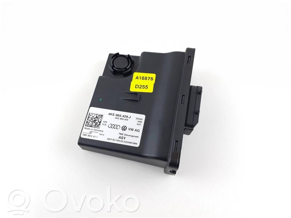 Porsche Taycan 9J1 Unidad de control de la calefacción/aire acondicionado 