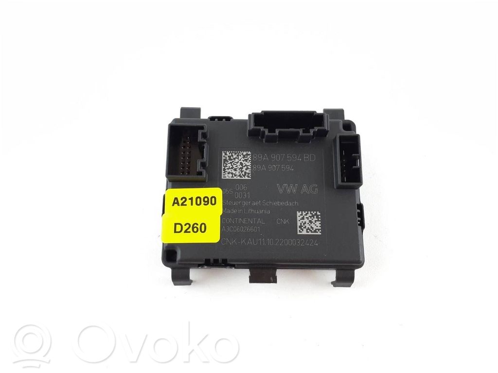 Volkswagen ID.4 Unité de commande / module de toit ouvrant 
