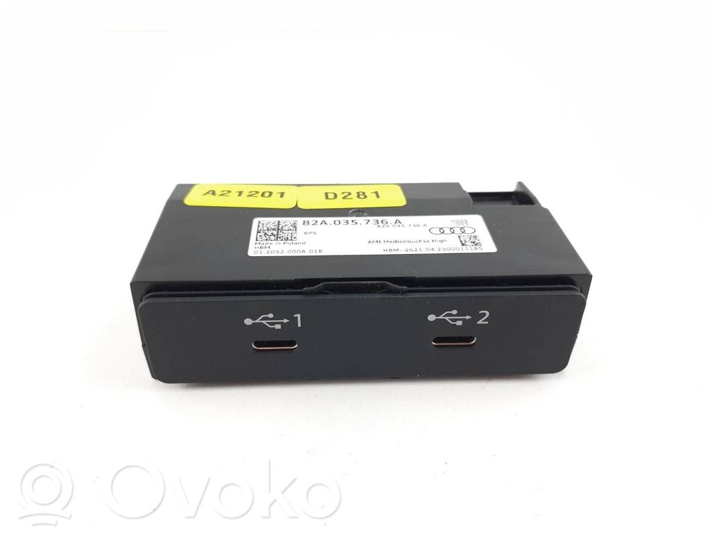 Porsche Taycan 9J1 USB jungtis 