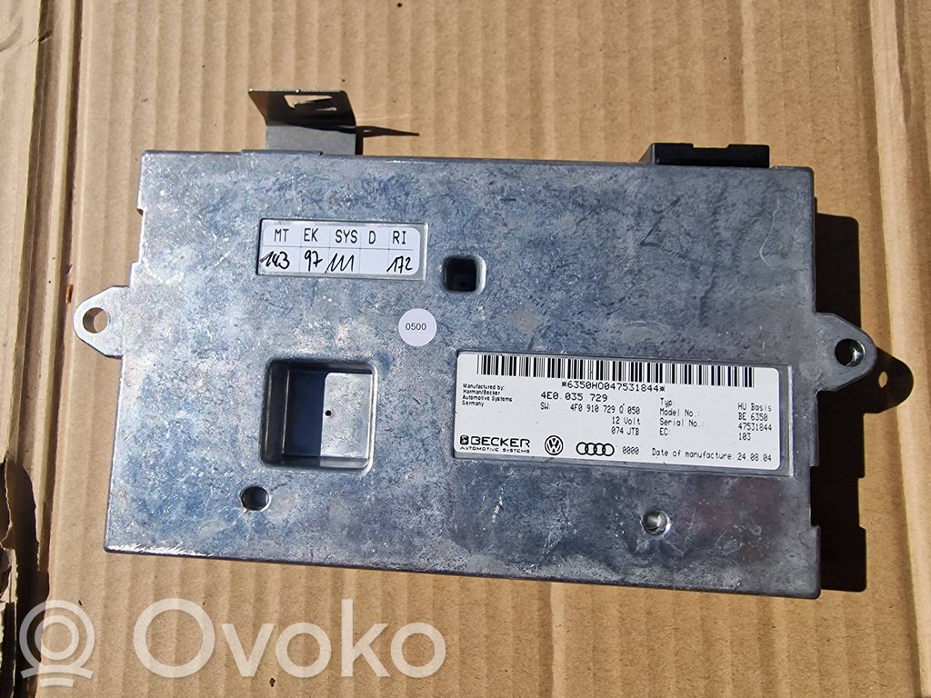 Unidad de control MMI   4E0035729,4F0035729Q