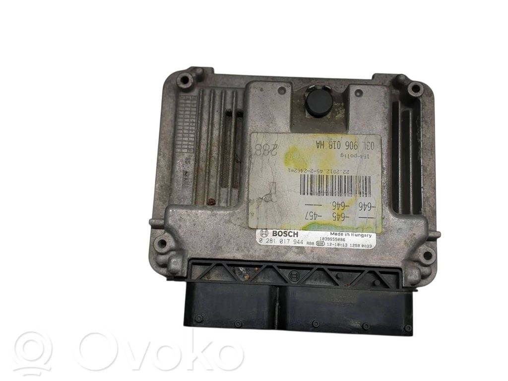 Audi A6 S6 C7 4G Engine control unit/module 
