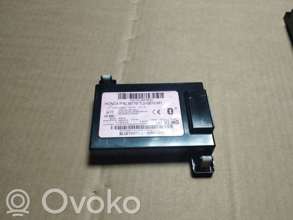 Bluetooth control unit module   39770TL0G010M1