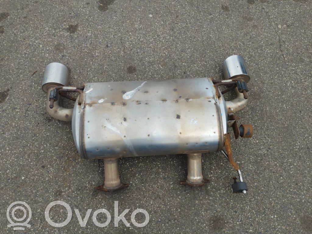 Infiniti EX Задний бундуль глушителя 