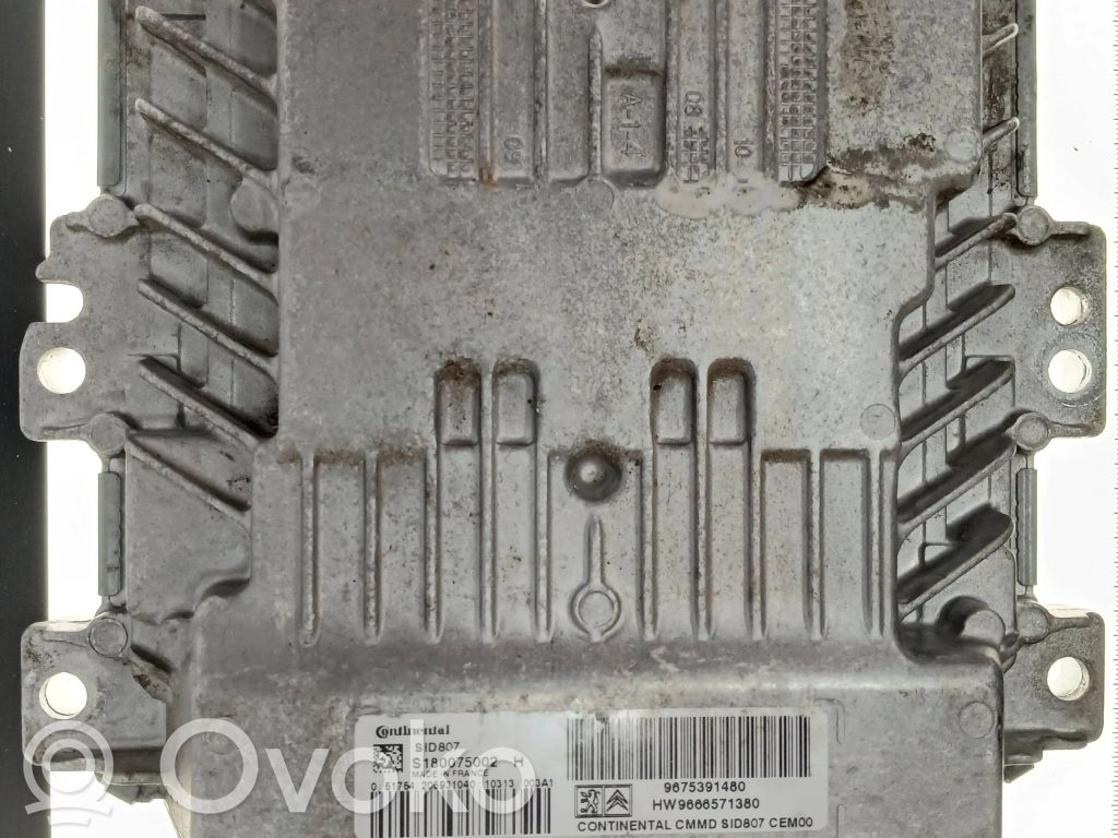 Citroen C4 I Picasso Engine control unit/module 