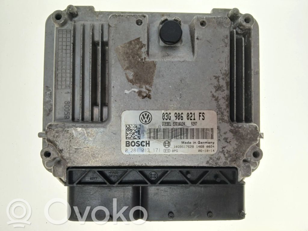 Volkswagen Eos Engine control unit/module 