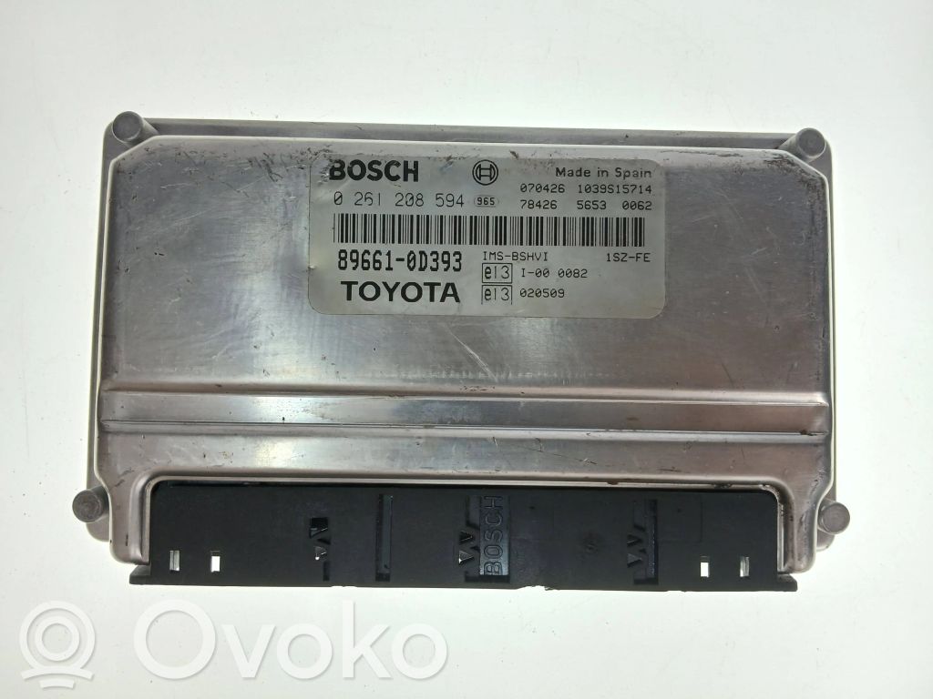 Toyota Yaris Engine control unit/module 